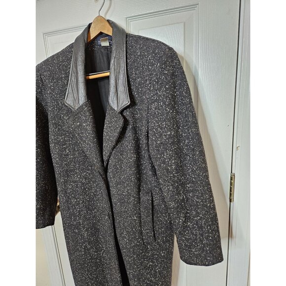 VTG Hunter’s Run Women's Double Breasted 100% Virgin  Pure Wool Coat Meduim 9 - Picture 4 of 12